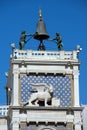 Astronomical clock tower in Venice, Italy Royalty Free Stock Photo