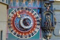 Astronomical dial of the Zytglogge, medieval clock tower, Bern, Royalty Free Stock Photo