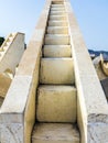 Astronomical instrument at Jantar Mantar in Jaipur