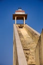 Astronomical instrument at Jantar Mantar observatory in Jaipur, India Royalty Free Stock Photo