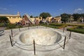 Astronomical instruments at Jantar Mantar observatory, Jaipur