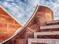 Red Sandstone Structures At The Jantar Mantar