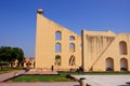 Astronomical Observatory Jantar Mantar in Jaipur, Rajasthan, Ind Royalty Free Stock Photo