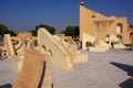 Astronomical Observatory Jantar Mantar in Jaipur, Rajasthan, Ind Royalty Free Stock Photo