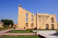 Astronomical Observatory Jantar Mantar in Jaipur, Rajasthan, Ind Royalty Free Stock Photo