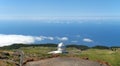 Astronomical observatory in Roque de los Muchachos. La Palma. Sp Royalty Free Stock Photo