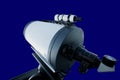 Astronomical observatory telescope isolated