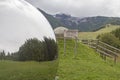 Terrazza delle Stelle in Trentino Royalty Free Stock Photo