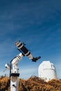 Astronomical telescope tube Royalty Free Stock Photo