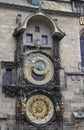 Astronomy Clock from Prague in Czech Republic Royalty Free Stock Photo