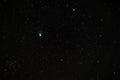 Astrophotograph of the green comet C 2022 E3 (ZTF Royalty Free Stock Photo