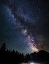 Astrophotography of Milky Way galaxy Royalty Free Stock Photo