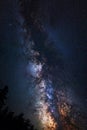 Astrophotography of Milky Way galaxy Royalty Free Stock Photo