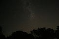 Astrophotography showing the night sky with constellations Royalty Free Stock Photo