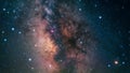 Astrophotography time lapse: the Milky Way core