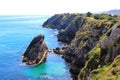 Asturian cliff and rock in Llanes