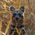 Astute Aardwolf, AI generated Royalty Free Stock Photo