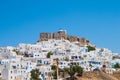 Panoramic view of Astypalaia`s castle.