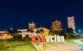 Asuncion welcome sign in Paraguay Royalty Free Stock Photo