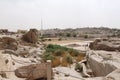 Aswan temple excavation, Egypt, close to the Nile River Royalty Free Stock Photo