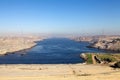 The Aswan Dam in Aswan, Egypt Royalty Free Stock Photo