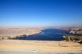 The Aswan Dam in Aswan, Egypt Royalty Free Stock Photo
