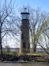 Small lighthouse in Oshkosh, Wisconsin