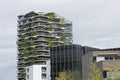 Asymmetric balconies in Garden Tower- Bern, Switzerland 23 july