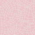 Asymmetric Pink Geometric Background element Seamless pattern