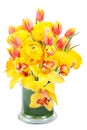 Asymmetric yellow bouquet