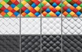 Patchwork set seamless patterns Royalty Free Stock Photo
