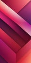 Asymmetrical Shapes in Maroon Palevioletred Royalty Free Stock Photo