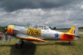 AT6 Texan airplane on display