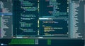 Ãâatabase structure, code structure, concole, logs, frontend, markup, Javascript source code for application development.