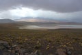 Atacama Desert Laguna Honda Storm Royalty Free Stock Photo