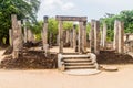 Atadage ancient relic shrine in the city Polonnaruwa, Sri Lan Royalty Free Stock Photo