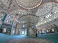 Omer Duruk mosque internal view in Atakoy district and istanbul