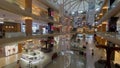 Internal view from aplus mall and retail stores in istanbul