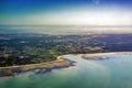 Atalntic ocean oleron island in France Royalty Free Stock Photo