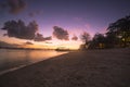 Atardecer en la playa de Malapascua, Filipinas. Sunset on the beach of Malapascua, Philippines.