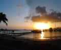 Atardecer o Puesta de Sol en Playa Concorde, Isla de Margarita