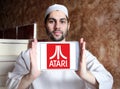 Atari logo Royalty Free Stock Photo