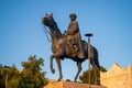 Ataturk Monument in the Ethnography Museum of Ankara. Royalty Free Stock Photo