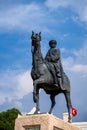 Ataturk Monument in the Ethnography Museum of Ankara.