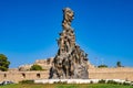 Ataturk Monument (Victory Monument) in the city center of Famagusta.