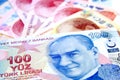 Turkish 100 TL banknotes