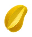 Ataulfo Mango Slice (with clipping path) Royalty Free Stock Photo