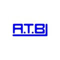ATB letter logo creative design with vector graphic, Royalty Free Stock Photo