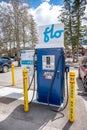 ATCO fast charding station in Canmore Royalty Free Stock Photo
