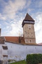 Atel fortified church Royalty Free Stock Photo